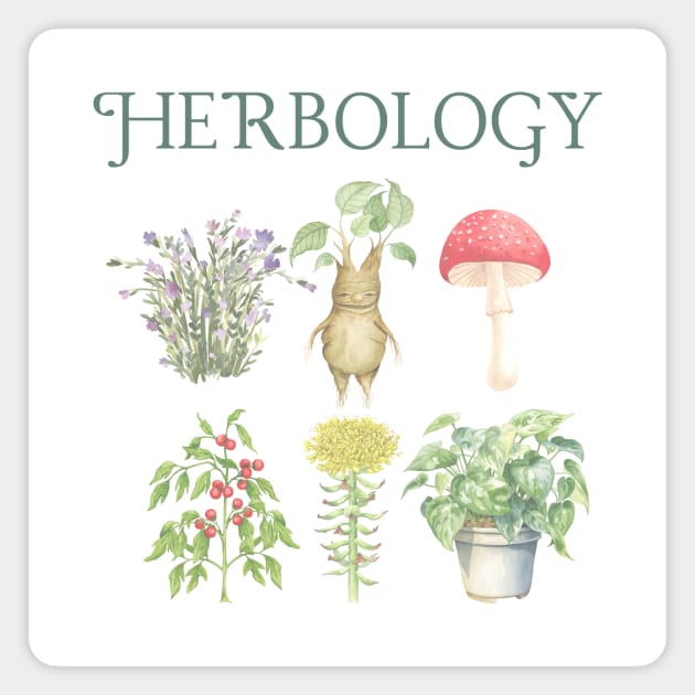 Herbology Magnet by Cmmndo_Sev